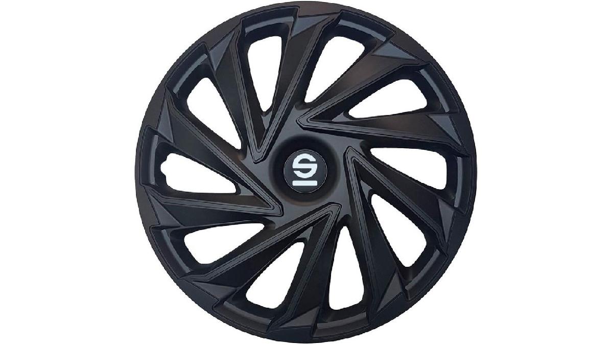 Enjoliveur+Sparco+Varese+14+pouces+noir+%28%C3%A0+l%27unit%C3%A9%29